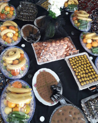 میز مراسم ختم مادر جون عزیزم