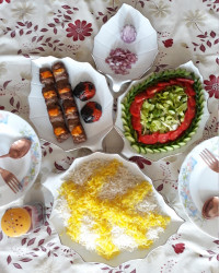 کباب لقمه نگین دار