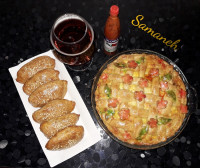 تارت گوشت و پیراشکی گوشت