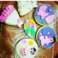 کوکی باتزیین فوندانت