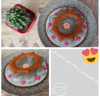 ژله تخم شربتی و خاک شیر