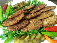 کتلت گوشت یه شام ساده وخوشمزه