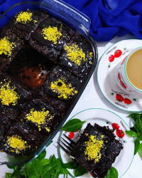 کیک شکلاتی خیلی خوشمزه