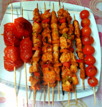 کباب سیخی تابه ای