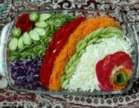 سالاد کاهو کلم