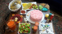 میز سالگرد ازدواج خواهرم