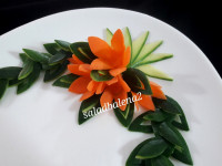 دورچین با خیار وهویج