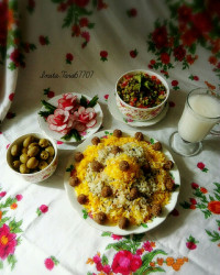 کلم پلو شیرازی