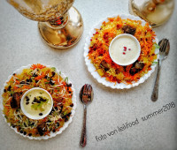 بگم بب زیبا شاعرانه برنج مخلوط