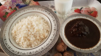 خورش فسنجان بامرغ
