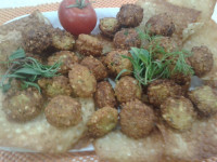 فلافل تند وخوشمزه باران پز