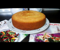 تولدت مبارک فاطمه گلم (کیک شیفون)