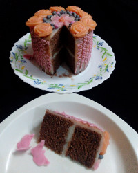 کیک شکلاتی بدون تخم مرغ