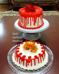 کیک ساده خانگی