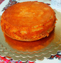 کیک خونگی سمانه پز