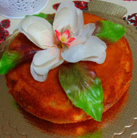 کیک خونگی سمانه پز