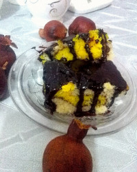 کیک بدون تخم مرغ و شیر