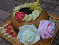 کیک با طعم پرتقال