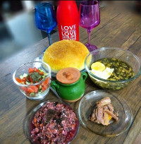 باقلی خورشت با ماهی لوایی