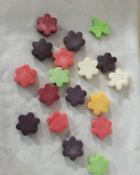 قند های رنگی