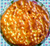 نان خانگی ساده