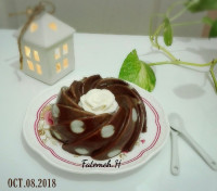 دسر کاراملی شکلاتی فوق العاده خوشمزه