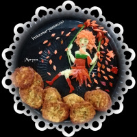 تزیین کوکو سیب زمینی