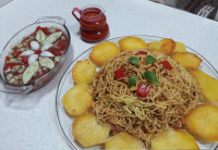اسپاگتی ویژه باعطرآویشن