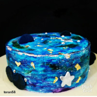 کیک کهکشانی