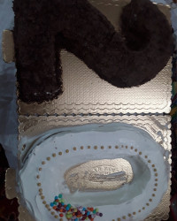 اولین کیک عددی ام