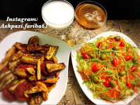 خوراک مرغ و کدو