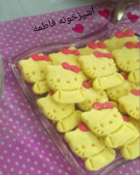 بیسکویت دو رنگ