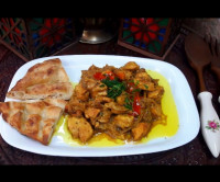 خورش مرغ کاری