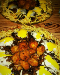 مرغ برشته با پنیر