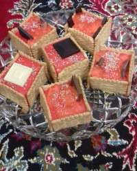 بسکویت همراه ژله