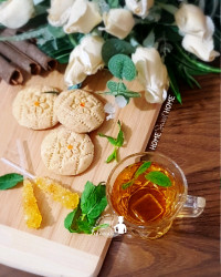 دمنوش به، سیب، دارچین و زعفران