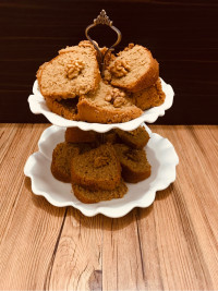 کیک قهوه و دارچین