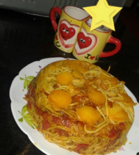 ماکارونی طلایی