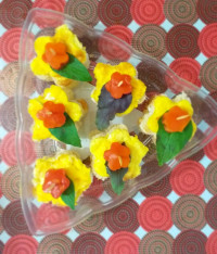 لقمه های تخم مرغی