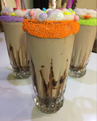 میلک شیک شکلاتی