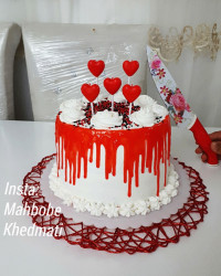 کیک ساده خانگی