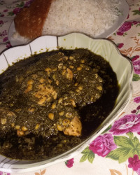 خورش قرمه سبزی دامغانی