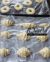 دونات و کروسان با خمیر هزار کاره