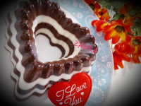 دسر پاناکوتا دورنگ (کاکائویی،وانیلی)