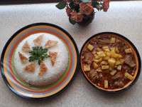 خورشت لوبیا چشم بلبلی هستن.. ناز نگاهتون پاپیونیا..