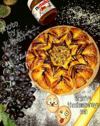 نان نوتلا با خمیر هزار کاره (نائبی)