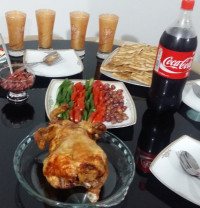 مرغ بریان نمکی