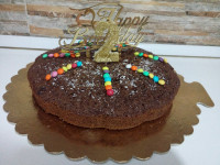 کیک شیر شکلاتی با دستور لی لی عزیز عالی بود