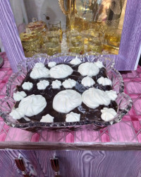 دسرتیرامیسو باتزئین خامه