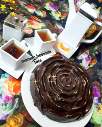 کیک با روکش ژله